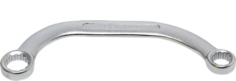 BGS C-Form Doppel-Ringschlüssel Zwölfkant 30722, SW 11 x 13 mm von BGS technic – Produktbild