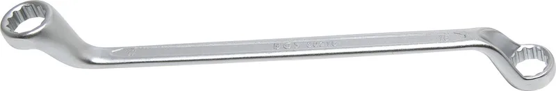 dubbele ringsleutel diep gebogen SW 16 x 17 mm - 30216 by BGS technic – product image