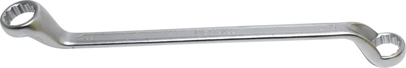 dubbele ringsleutel diep gebogen SW 21 x 23 mm - 30221 de BGS technic – image du produit