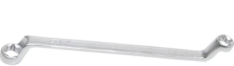 BGS Doppel-Ringschlüssel mit E-Profil-Ringköpfen gekröpft SW E14 x E18 von BGS technic – Produktbild