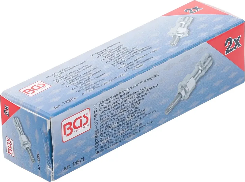 Dynamo-riemschijf-gereedschapsset - voor Ford EcoBlue - 2 delig by BGS technic, Blue – product image