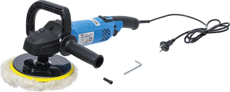Elektrische polijstmachine max. 3.000 omw/min 1.300W Ø 180 mm by BGS technic – product image