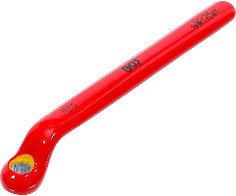 Enkelvoudige VDE-ringsleutel - diep gebogen - 10 mm by BGS technic – product image