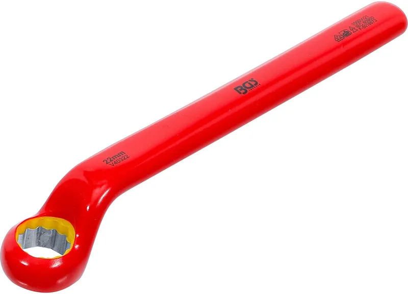 Enkelvoudige VDE-ringsleutel - diep gebogen - 22 mm by BGS technic – product image