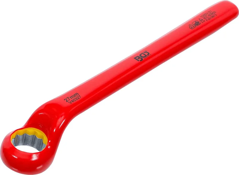 Enkelvoudige VDE-ringsleutel - diep gebogen - 27 mm by BGS technic – product image