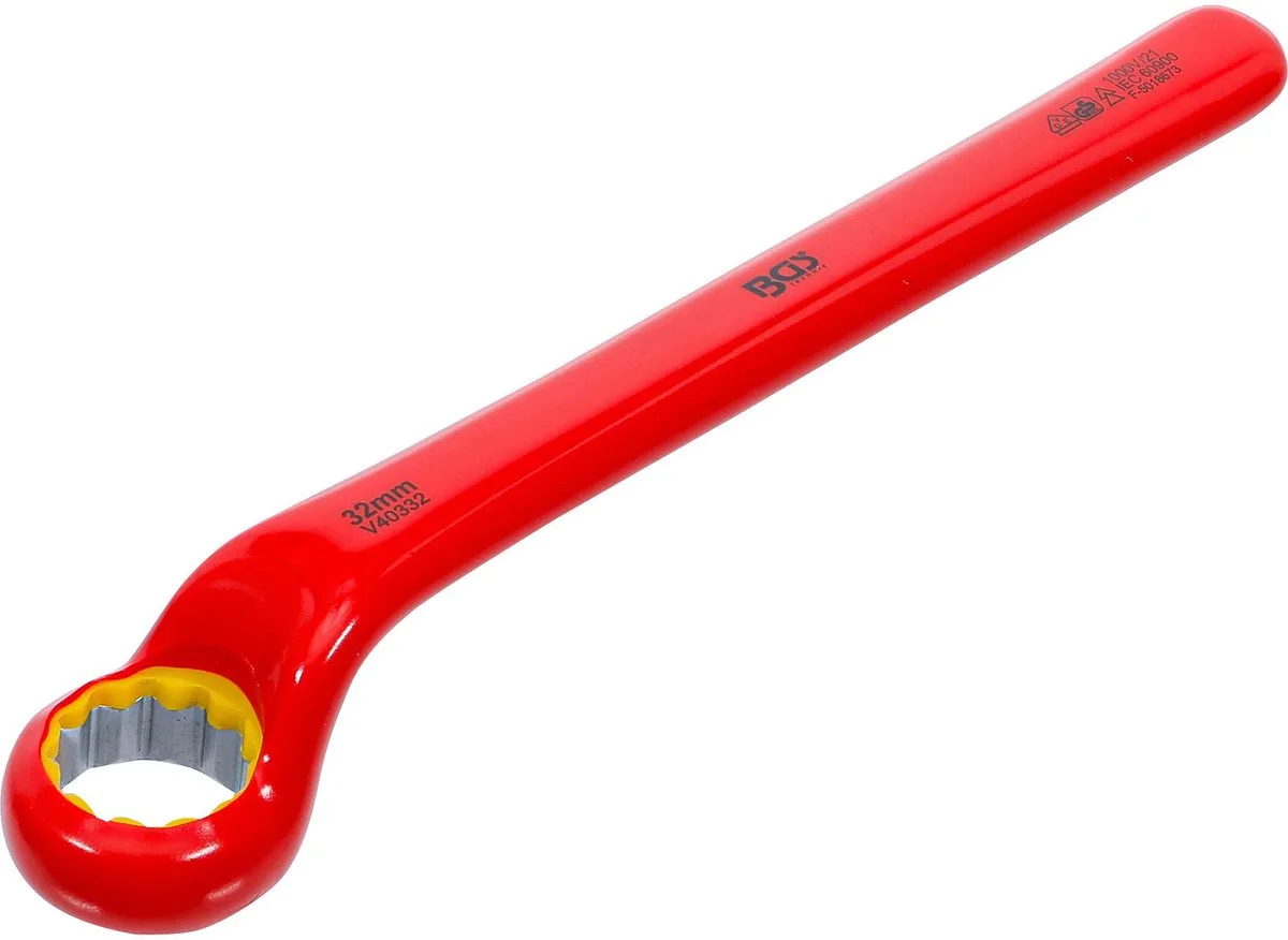 Enkelvoudige VDE-ringsleutel - diep gebogen - 32 mm von BGS technic – Produktbild