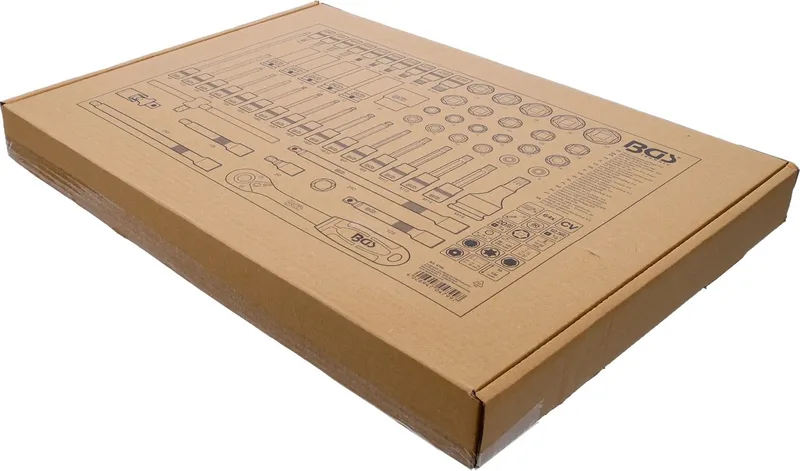 Gereedschapmodule 3/3: dopsleutelset - 64 delig de BGS technic – image du produit