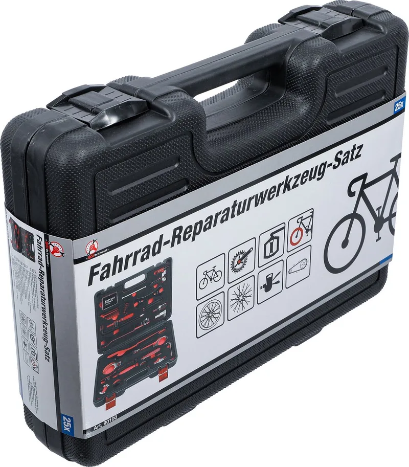 Gereedschapset voor fietsreparatie - 32 delig von BGS technic, Schwarz – Produktbild