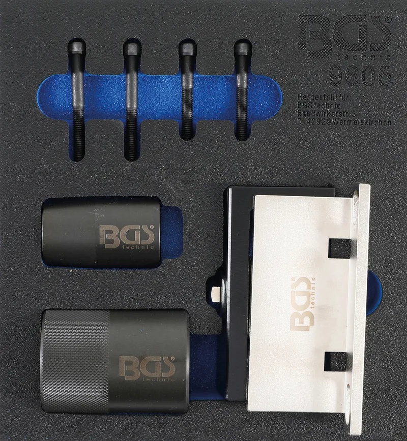 Gereedschapset voor krukas-afdichtring voor Ford, Volvo 2.5 Turbo by BGS technic, Blue – product image