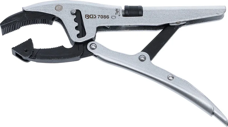 griptang 4-voudige snelle aanpassing zwenkbare bekken uiteinden Franse type 250 mm - 7086 de BGS technic, Argent – image du produit
