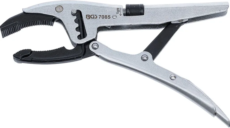 Gripzange 4-voudige snelle aanpassing diepgeprofileerde onderkaak Franse type 250 mm - 7085 fra BGS technic, Sølv – produktbillede