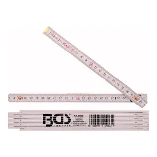 Holz-Gliedermaßstab 2 m von BGS technic – Produktbild