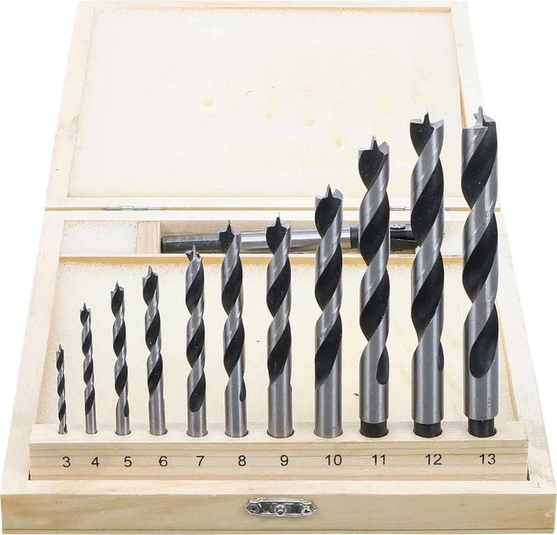 Houtboor-/Centrumboorset 14-delig - 50403 van BGS technic – productafbeelding
