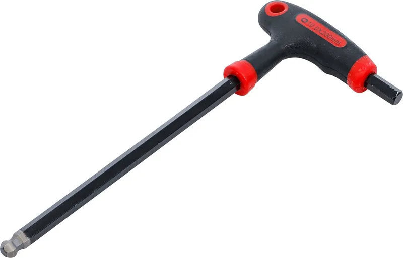 Inbussleutel met kogelkop - 10 mm - 200 mm lengte by BGS technic – product image
