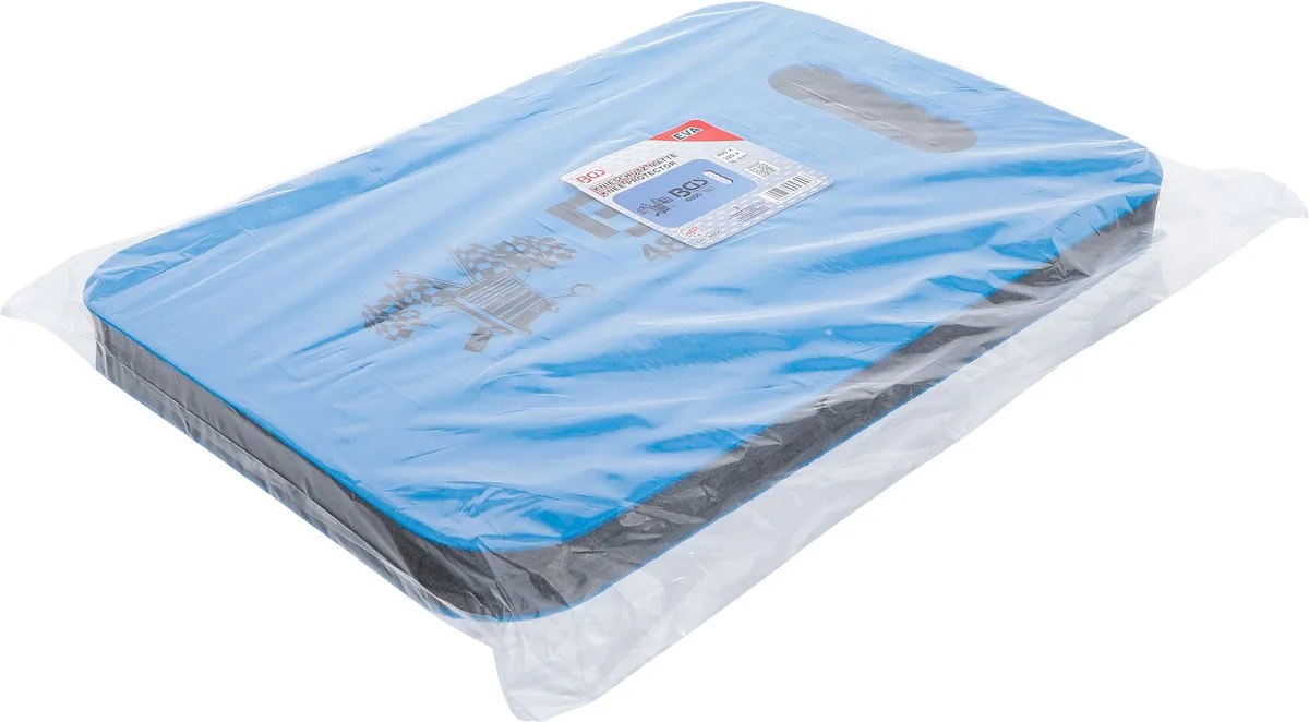 knie bescherm - mat - Extra dik 36mm - Werkplaats mat - Tuin werkmat - Garagemat - Foam - Kniebeschermer - BGS4800 von BGS technic, Schwarz – Produktbild