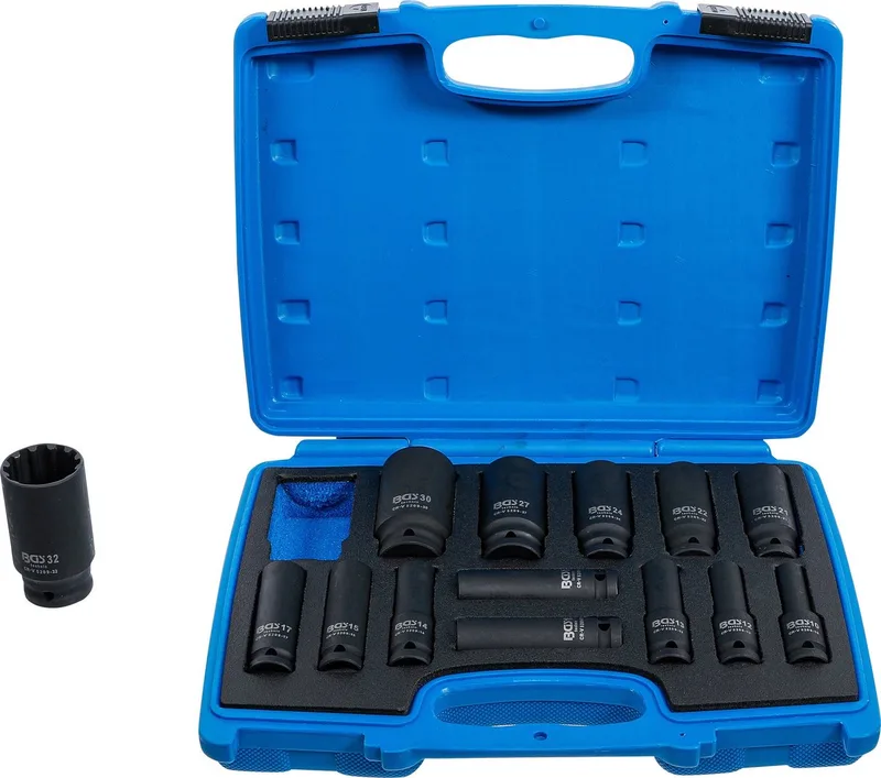 Kracht doppenset Gear Lock 1/2 10 - 32 mm 14 delig by BGS technic – product image