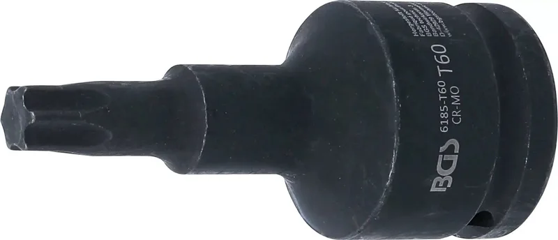 Kracht dopsleutelbit - lengte 100 mm - 3/4 - Torx T60 by BGS technic – product image