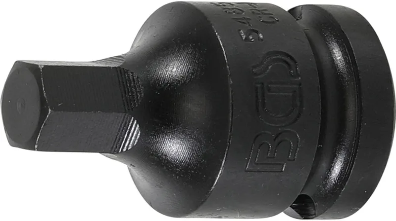 Kracht dopsleutelbit - lengte 42 mm - 1/2 - binnenzeskant 10 mm by BGS technic – product image