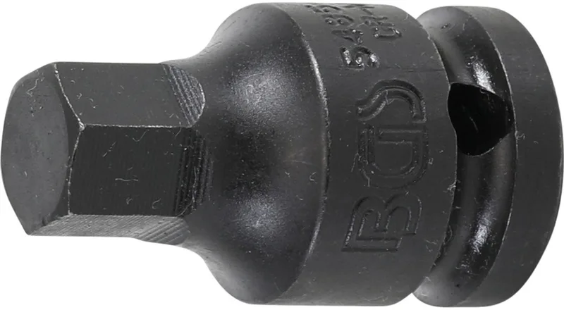 Kracht dopsleutelbit - lengte 42 mm - 1/2 - binnenzeskant 13 mm by BGS technic – product image