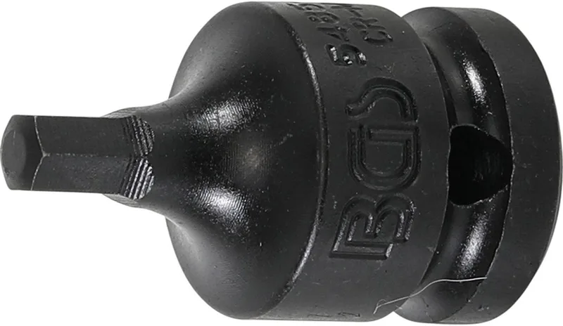 Kracht dopsleutelbit - lengte 42 mm - 1/2 - binnenzeskant 6 mm by BGS technic – product image