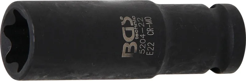 Kracht Dopsleuteldop E-profiel - 1/2 - E22 by BGS technic – product image