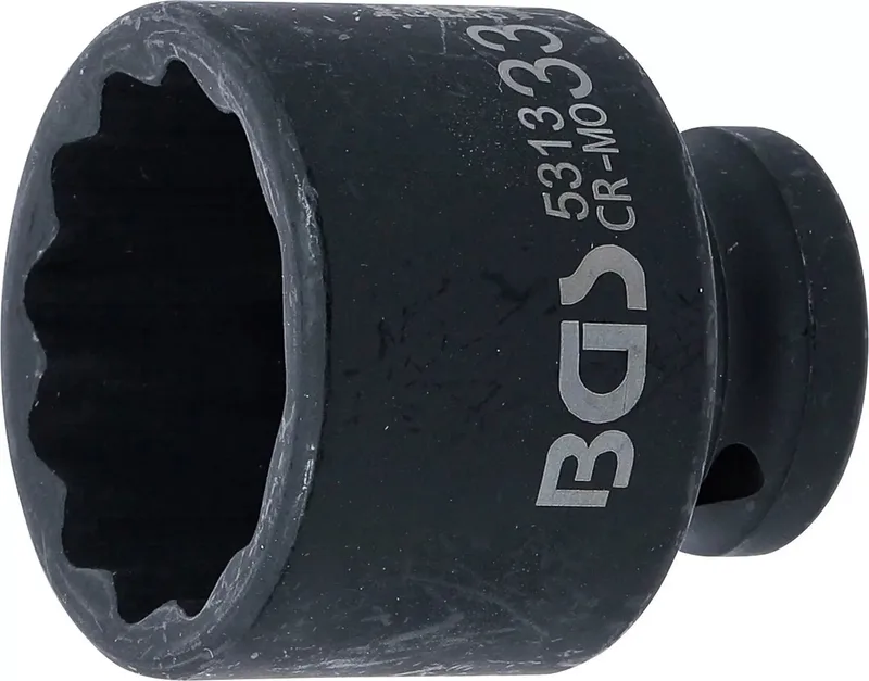Kracht Dopsleuteldop twaalfkant - 1/2 - 33 mm van BGS technic – productafbeelding