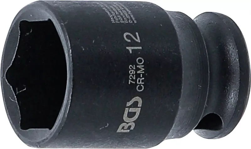 Kracht Dopsleuteldop zeskant - 1/4 - 12 mm by BGS technic – product image