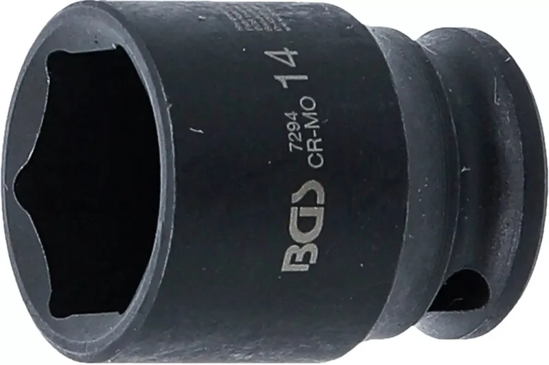 Kracht Dopsleuteldop zeskant - 1/4 - 14 mm by BGS technic – product image