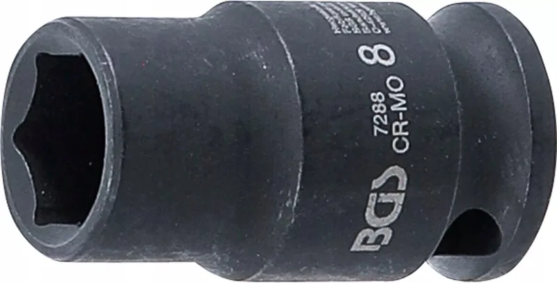 Kracht Dopsleuteldop zeskant - 1/4 - 8 mm by BGS technic – product image