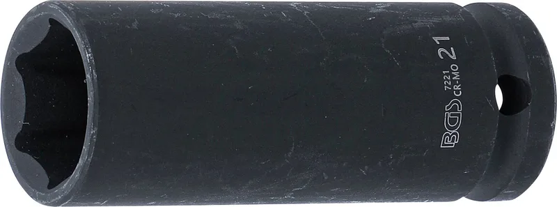 Kracht dopsleuteldop zeskant, diep 1/2 21 mm von BGS technic – Produktbild