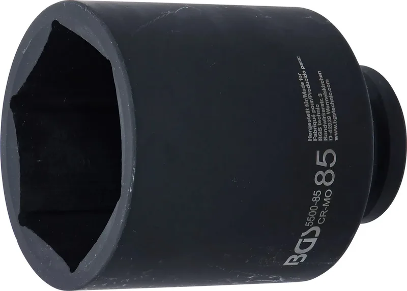 Kracht Dopsleuteldop zeskant, diep - 1 - 85 mm de BGS technic – image du produit