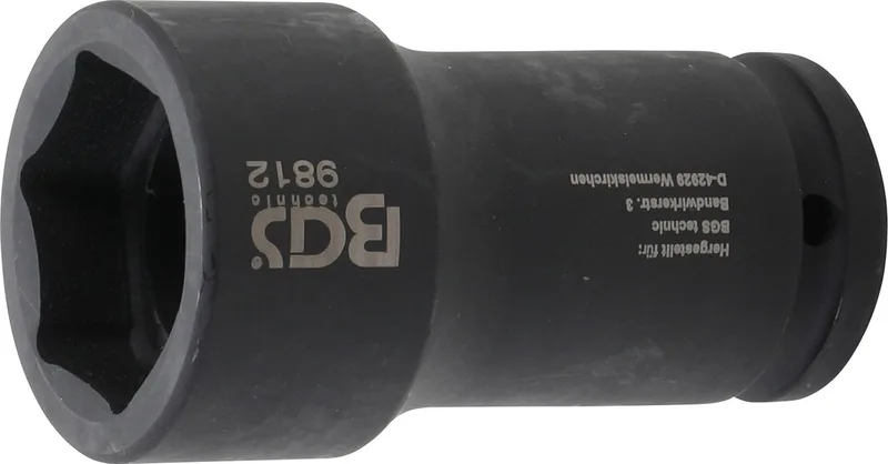 Kracht dopsleuteldop zeskant, diep 3/4 38 mm von BGS technic – Produktbild