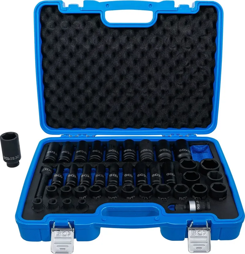 Kracht dopsleutelset zeskant - 1/2 - 9 - 30 mm - 40 delig von BGS technic – Produktbild