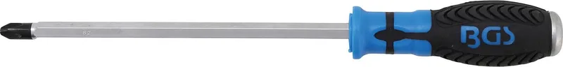 Kruiskopschroevendraaier PH4 Bladlengte 200 mm - 4912 van BGS technic, Blauw – productafbeelding