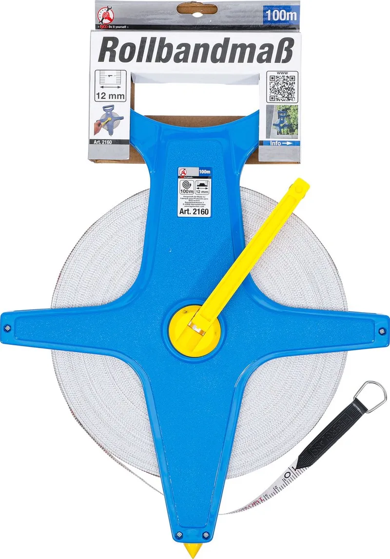 Landmeter 100 meter van BGS technic, Blauw – productafbeelding
