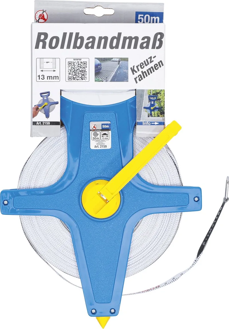 Landmeter 50 meter van BGS technic, Blauw – productafbeelding