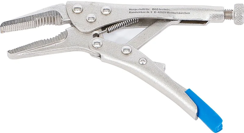 Langbeck-Gripzange extra kort 125 mm - 506 van BGS technic, Zilver – productafbeelding