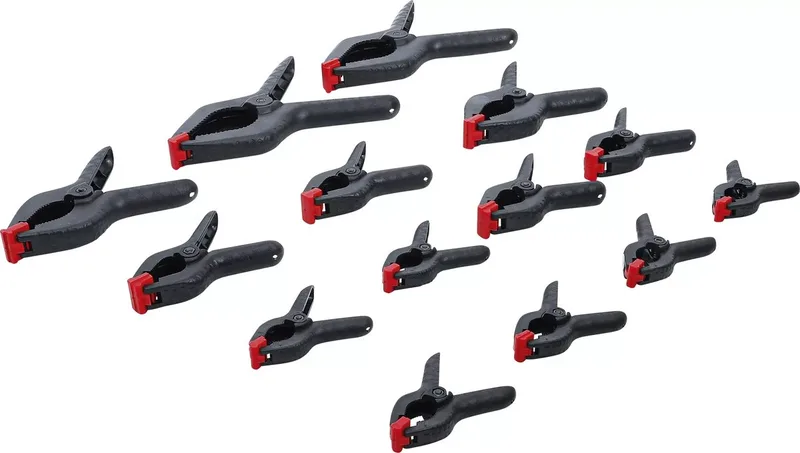 Lijmtang-set -14 delig by BGS technic, Red – product image