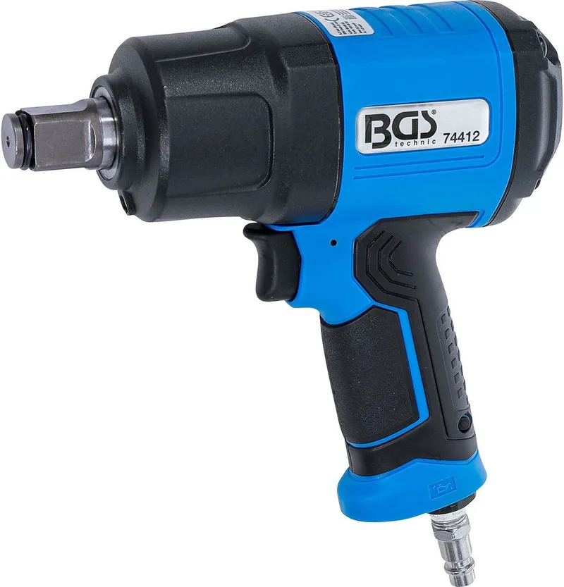 Lucht-slagmoersleutel - 3/4 - 1650 Nm von BGS technic, Blau – Produktbild