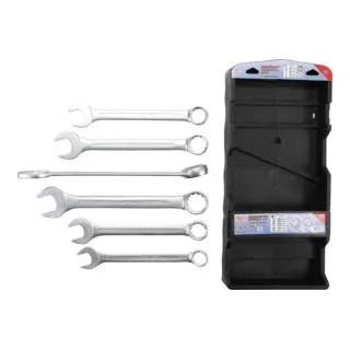 Maul-Ringschlüssel-Satz extra lang SW 34 - 50 mm 6-tlg. von BGS technic – Produktbild