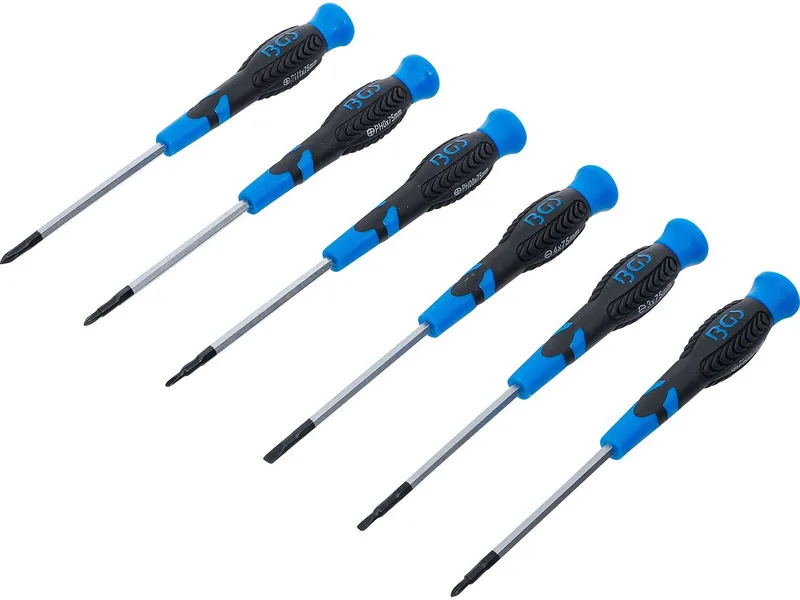 Micro schroevendraaierset 6 delig de BGS technic, Bleu – image du produit