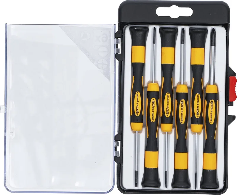 Micro schroevendraaierset 6 delig de BGS technic, Jaune – image du produit
