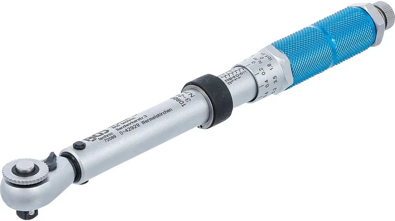 Momentsleutel - 1/4 - 3 - 24 Nm by BGS technic, Blue – product image