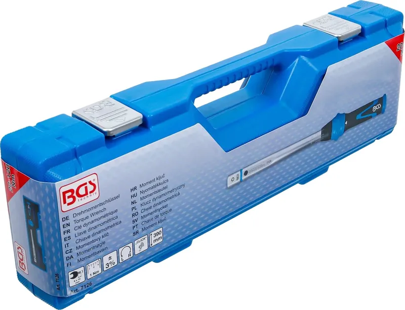 Momentsleutel – 20–120 Nm – 9 x 12 mm insteekgereedschap de BGS technic – image du produit
