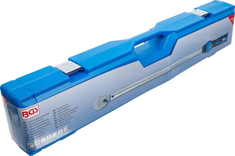 Momentsleutel - 3/4 - 100 - 500 Nm van BGS technic, Zilver – productafbeelding