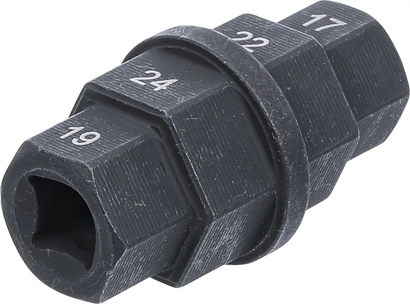 Motorfiets dopsleutel 3/8 17 - 19 - 22 - 24 mm by BGS technic – product image