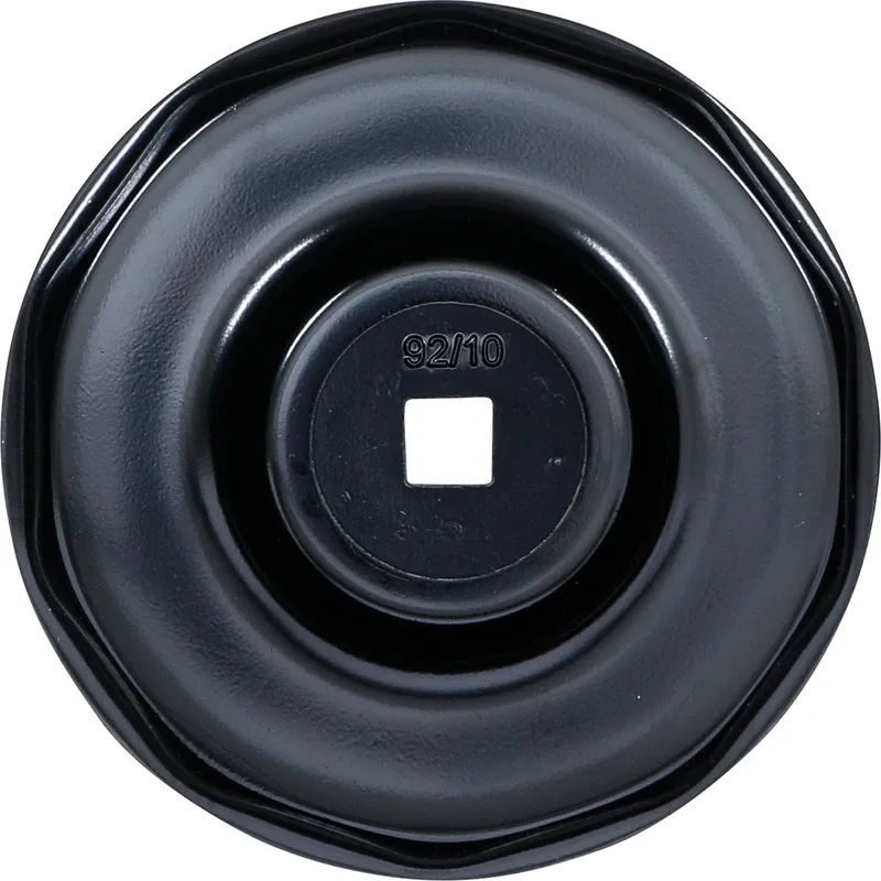Oliefilter dopsleutel - 3/8 - doorsnede 92mm - 10 kant / ribbels - Lancia - Fiat - BGS1039-92-10 de BGS technic, Noir – image du produit