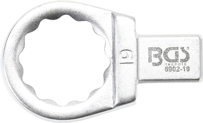 Opsteek-ringsleutel 19 mm opname 9 x 12 mm - 6902-19 by BGS technic – product image