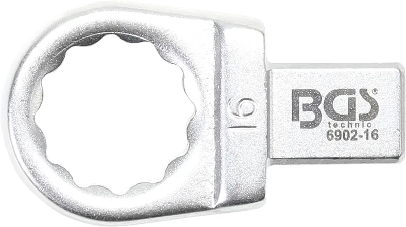 Opsteek-ringsteeksleutel 16 mm opname 9 x 12 mm - 6902-16 by BGS technic – product image