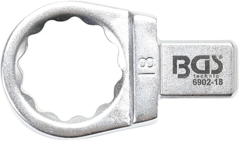 Opsteek-ringsteeksleutel 18 mm opname 9 x 12 mm - 6902-18 de BGS technic – image du produit